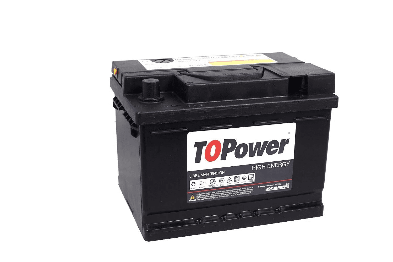 BAT.TOPOWER 55AH TP55D 450CCA GRUPO LB2