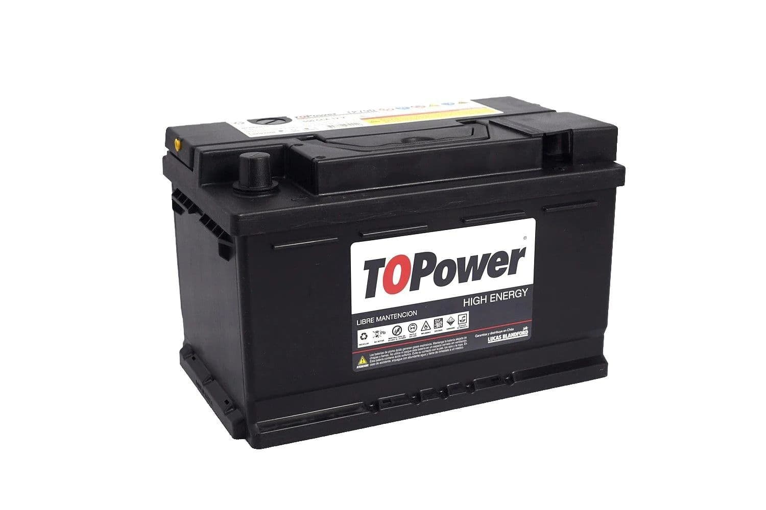 BAT.TOPOWER 70AH TP70D 550CCA GRUPO LB3