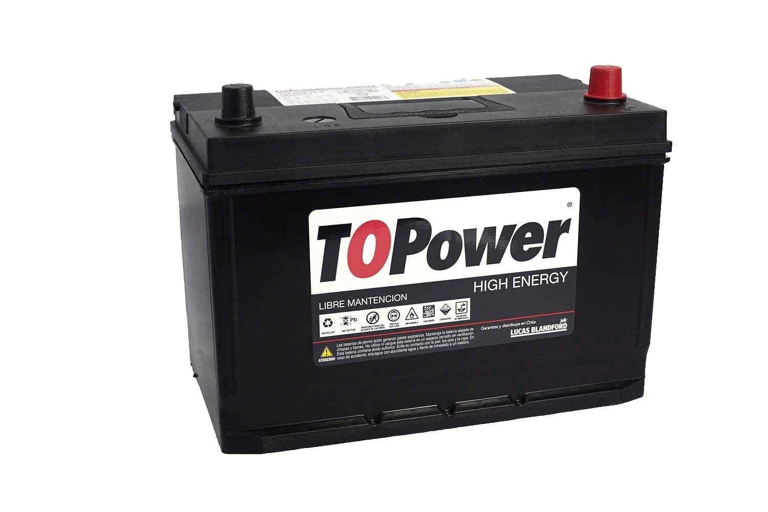 BAT.TOPOWER 90AH TP90D 735CCA GRUPO D31